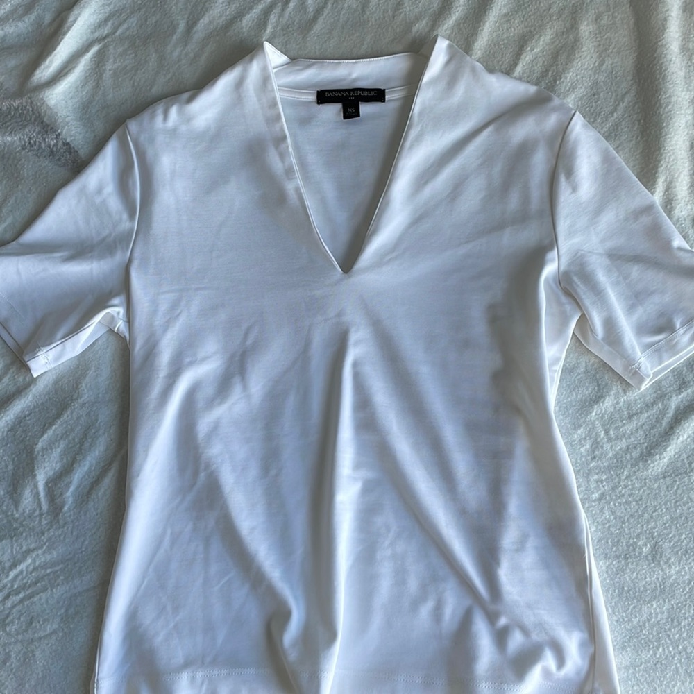 Banana Republic white shirt